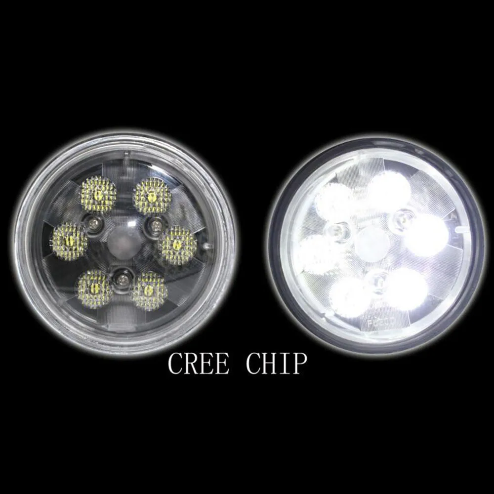 1 пара светодиодных фонарей для трактора мощностью 18 Вт 4 5-дюймовый светодиодный
