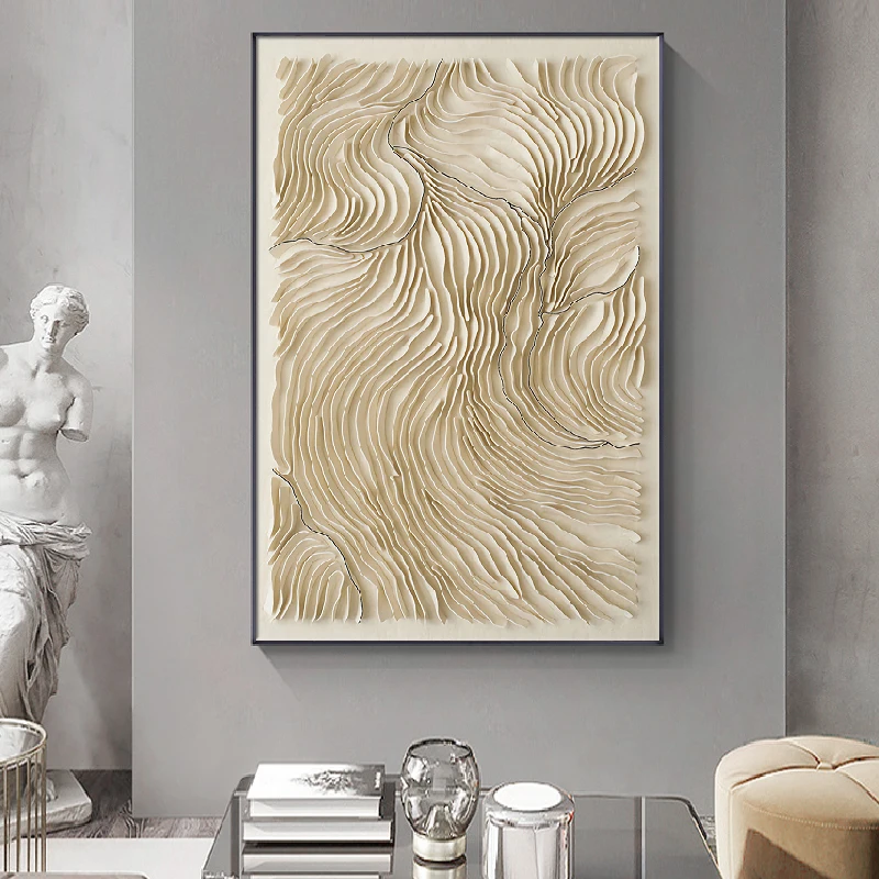 

Abstract Canvas Paintings Nordic Texture Print Wall Art Posters Modern Home Decoration Living Room Aesthetic Mural Bedroom Decor