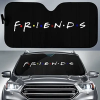 friends tv show logo auto sun shades