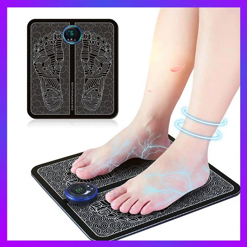 Foot Massager Pulse Sole Foot Massager EMS Physiotherapy Acupoint Foot Massage Machine Foot Massage Pad Healthy Foot Care Tools