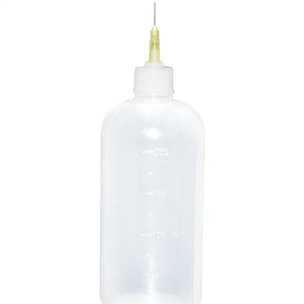 

Бутылка-аппликатор с 2/3/5 наконечниками, 200 мл, пластик для акриловой краски, бумаги, катушки