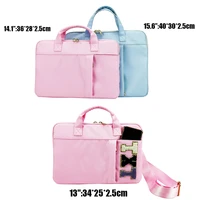 nylon waterproof laptop bag cushion bag briefcase briefcase blue pink fashionable shoulder bag laptop bag 13%e2%80%9d 14%e2%80%9d 15%e2%80%9d