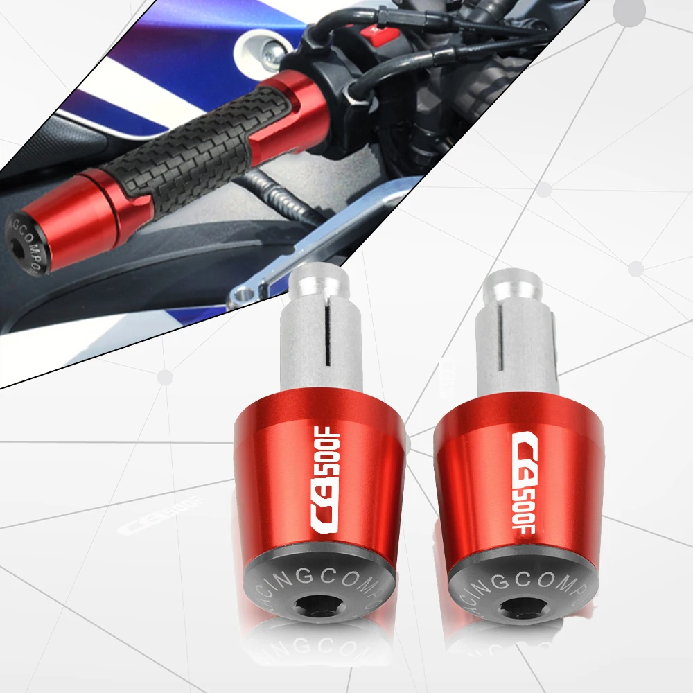 

Для Honda CB500F CB 500F CB 500 F 2013-2018 2017 2016 2015 2014 22 мм ручки мотоцикла Концевая ручка Крышка Концевая заглушка