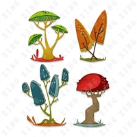 new funky toadstools metal cutting dies essentials frame diy scrapbooking photo album decorative embossing papercard crafts mold