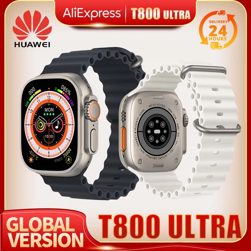 

Huawei T800 Ultra Smart Watch 8 Fitness Sport Health Tracker Pro Inteligentes Wireless Charging Series 8 Fasion Smartwatch