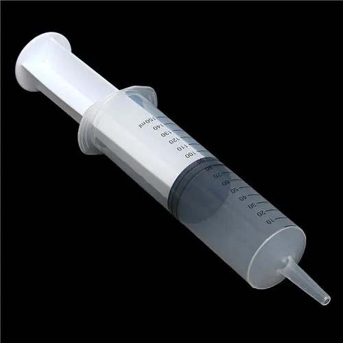 

Plastic 150ML Large Syringe Measuring Nutrient Sterile Reusable Kitchen Tool