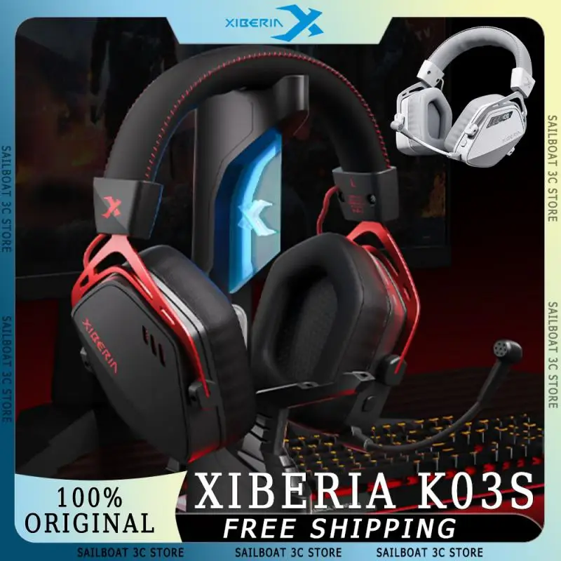 XIBERIA K03S Беспроводные наушники с HD Live Mic 4 режима Ai шумоподавлением и низкой