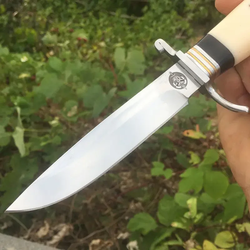 Высококлассные ножи Nkvd Ussr Finka NKVD для выживания на природе охоты Боуи кемпинга с