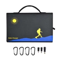60w solar folding bag portable solar bag dc18v output quick charge mobile phone outdoor charger