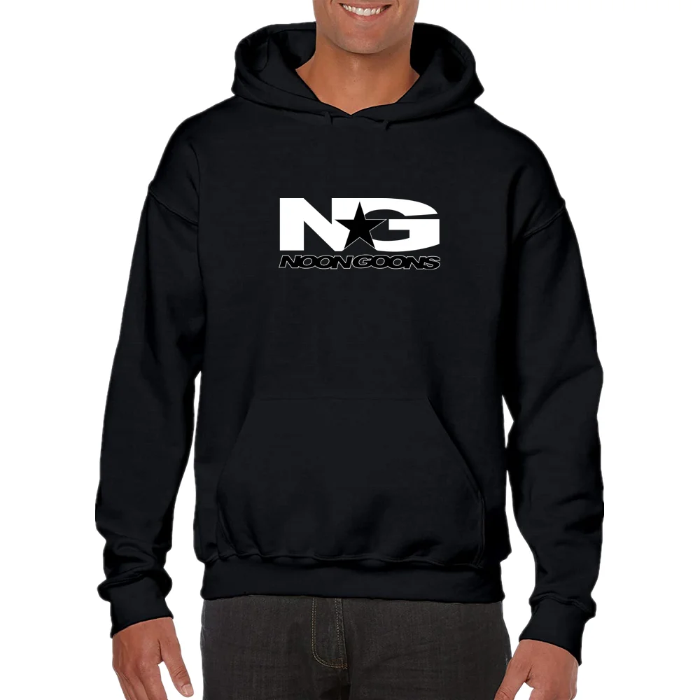 

NOON GOONS Casual loose women couple creative hooded cotton sweatshirt