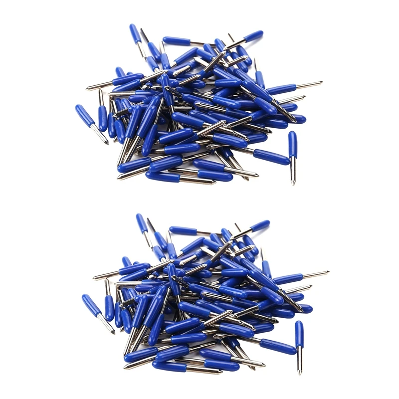 

200Pcs/Lot 60 Degree For Roland Cutting Plotter Blade High Hardness Tungsten Carbide Vinyl Cutter Knife Blade