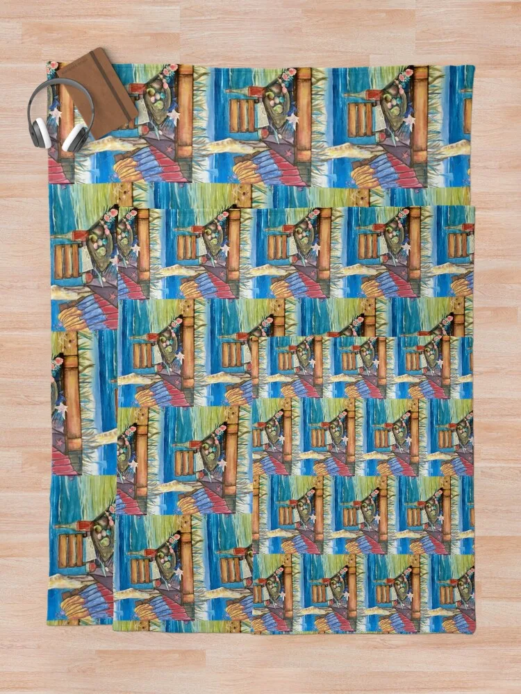 Одеяло Sittin’ by the Bay для малышей свободные декоративные одеяла кроватей