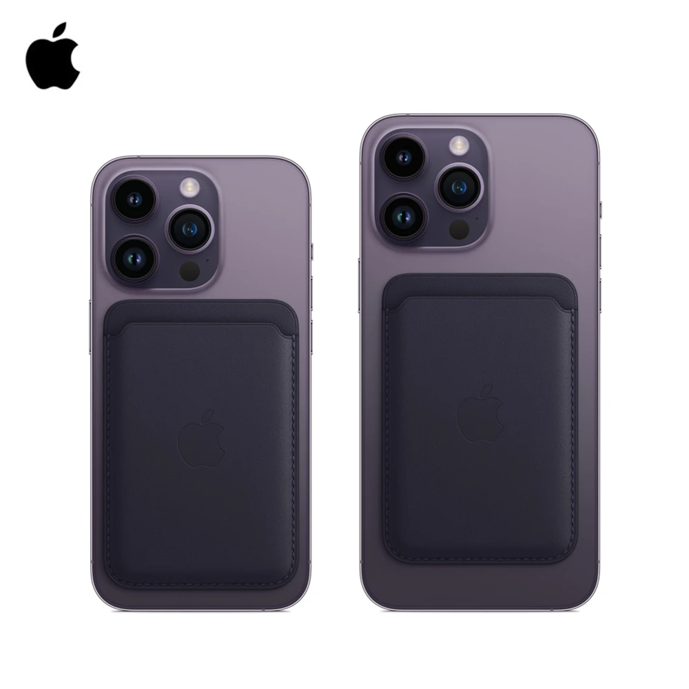 

Original For Apple iPhone 14 Pro Max Leather Wallet with MagSafe With Find My Support For iPhone 12 13 Pro Max