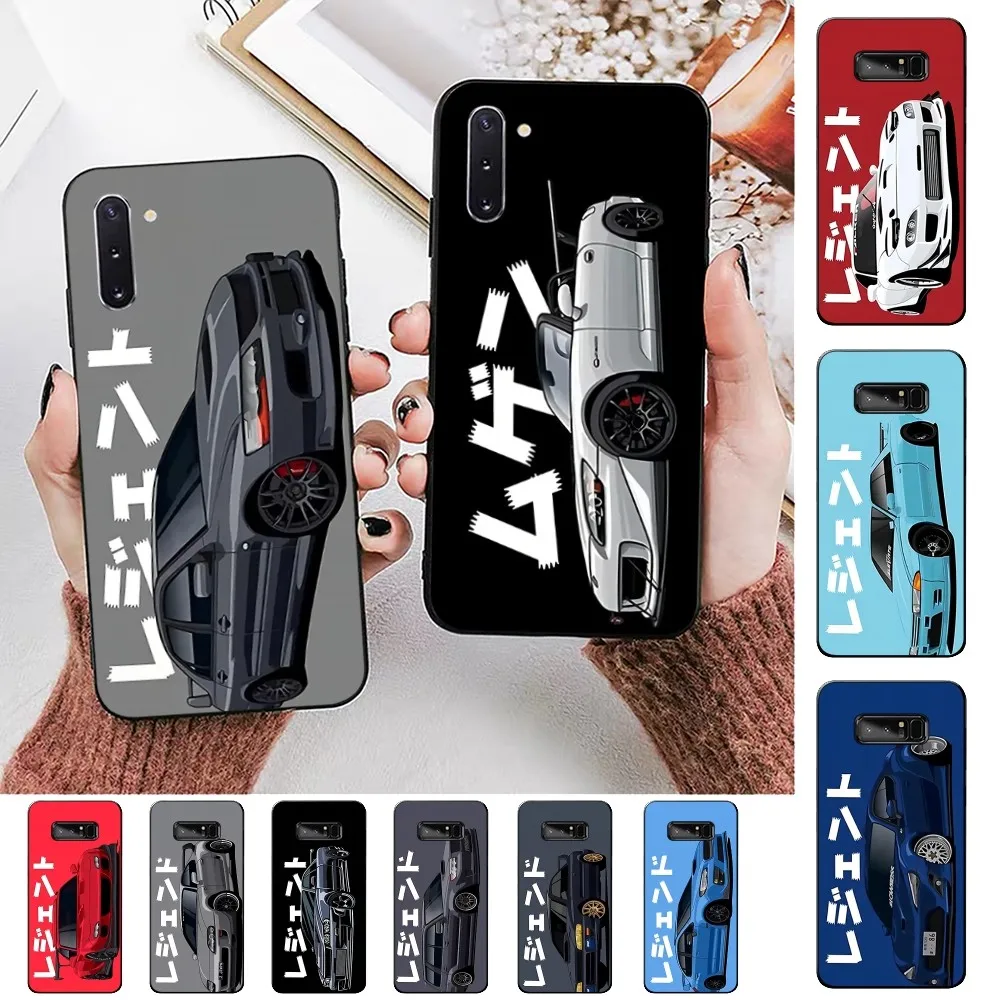 

JDM Tokyo Drift Sports Car Phone Case For Samsung Note 8 9 10 20 pro plus lite M 10 11 20 30 21 31 51 A 21 22 42 02 03