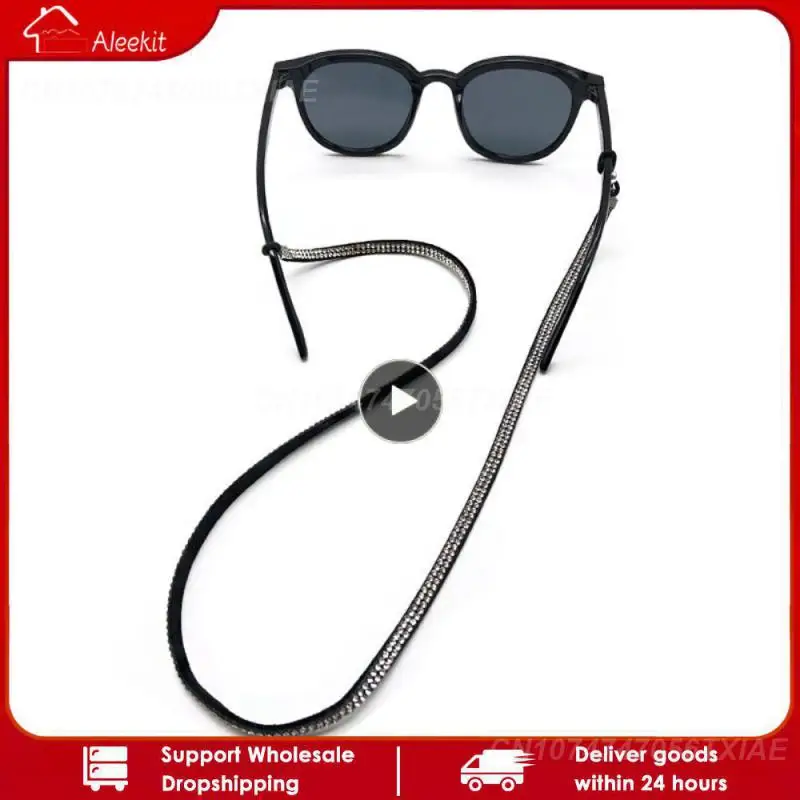 

Face Mask Hanging Rope Necklace Traceless Ear Hanging Rope with Two Hooks Buckles Facial Mask Lanyard Glasses Holder