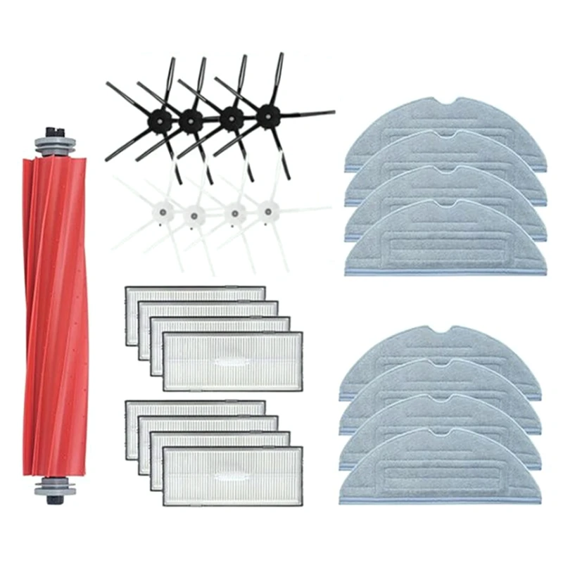 

Hot TOD-Filter Mop Cloth For Xiaomi Roborock S7 T7S T7PLUS Main Side Brush Robot Vacuum Cleaner Accessories Spare Parts