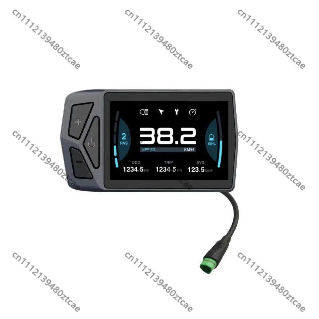 Фото Цветной ЖК-дисплей Bluetooth для электровелосипедов Mid Drive M510, M600, G340, G510 (дисплей-измеритель) №2