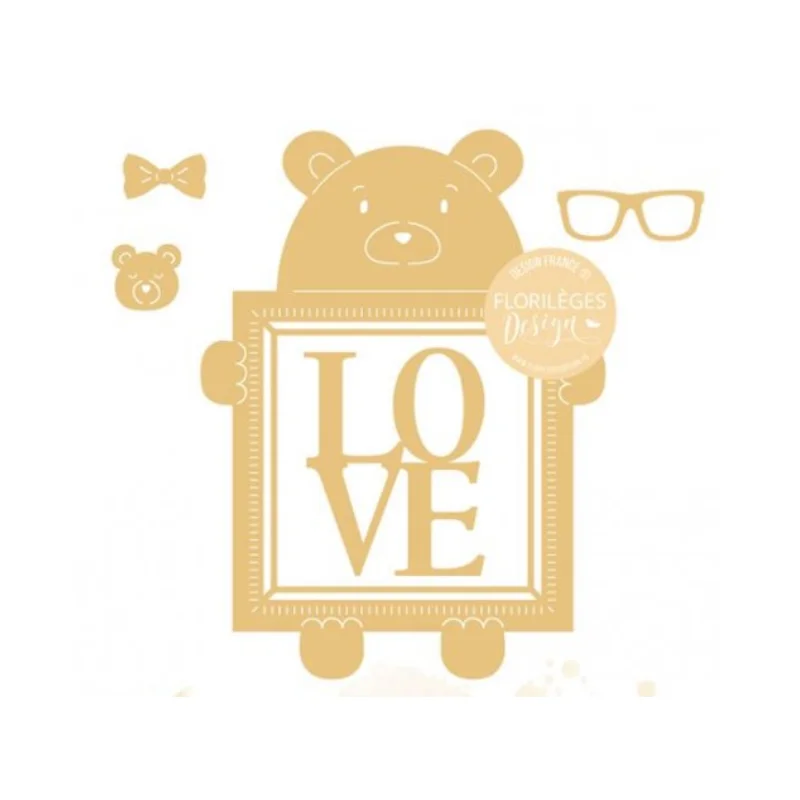 Новинка 2023 французская детская рамка металлические пресс-формы для рукоделия