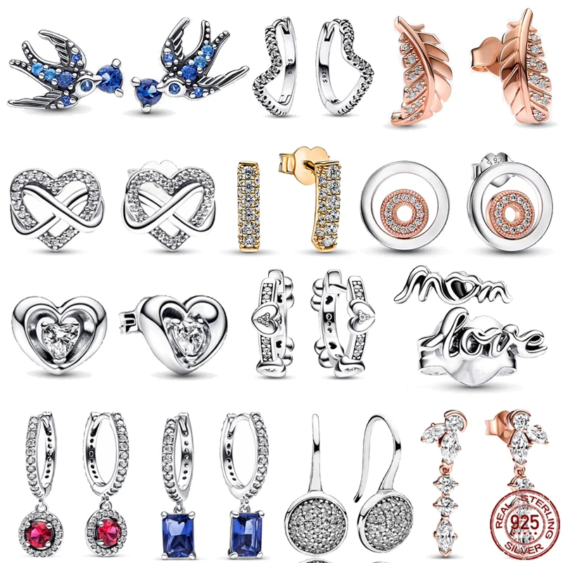 

Серьги женские из серебра 925 пробы с надписью «перо»