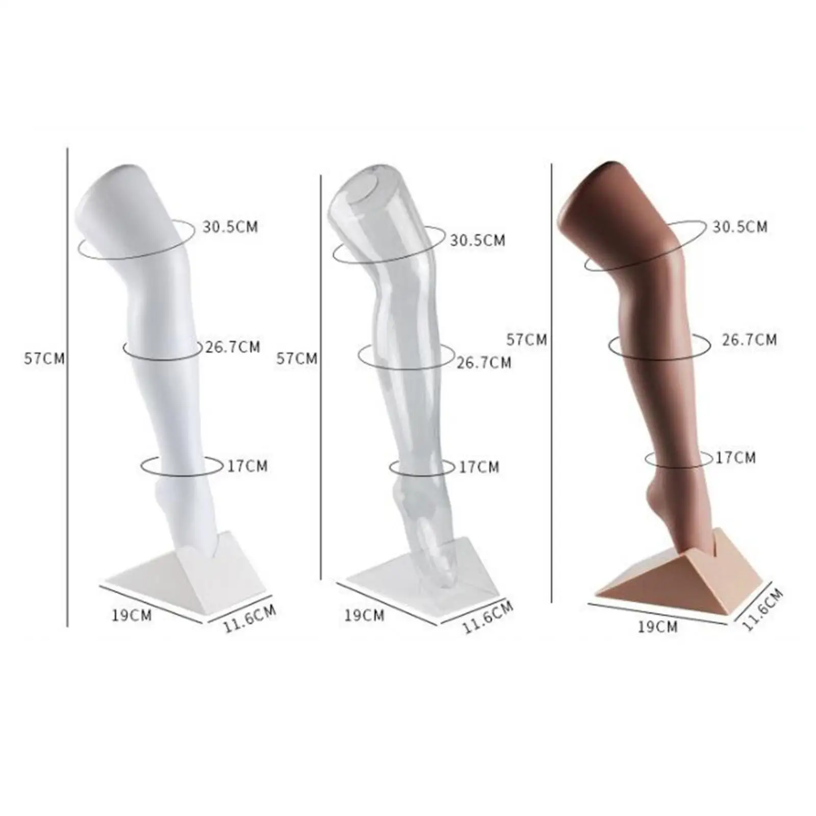 57 см форма для ног манекена демонстрация до бедра магазина чулок