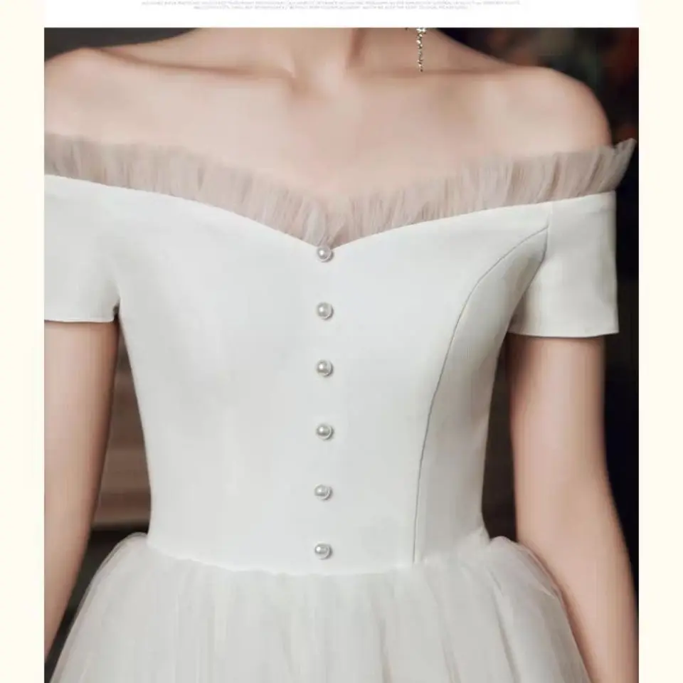 Рисунок 6 - Простое ТРАПЕЦИЕВИДНОЕ свадебное платье без бретелек