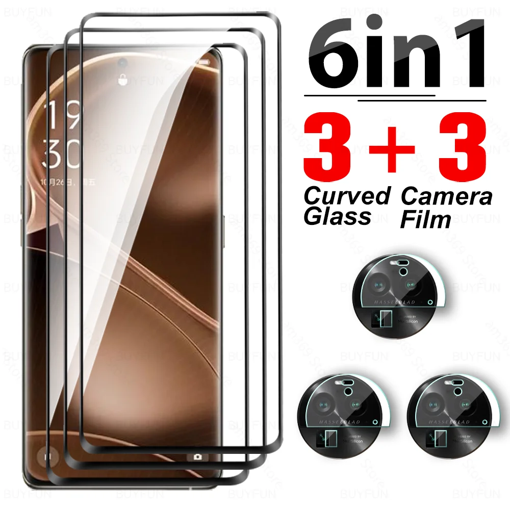 6To2 для Oppo Find X6 FindX6 PGFM10 5G изогнутое закаленное стекло для Oppo FindX6 Pro FindX6Pro X6Pro PGEM10