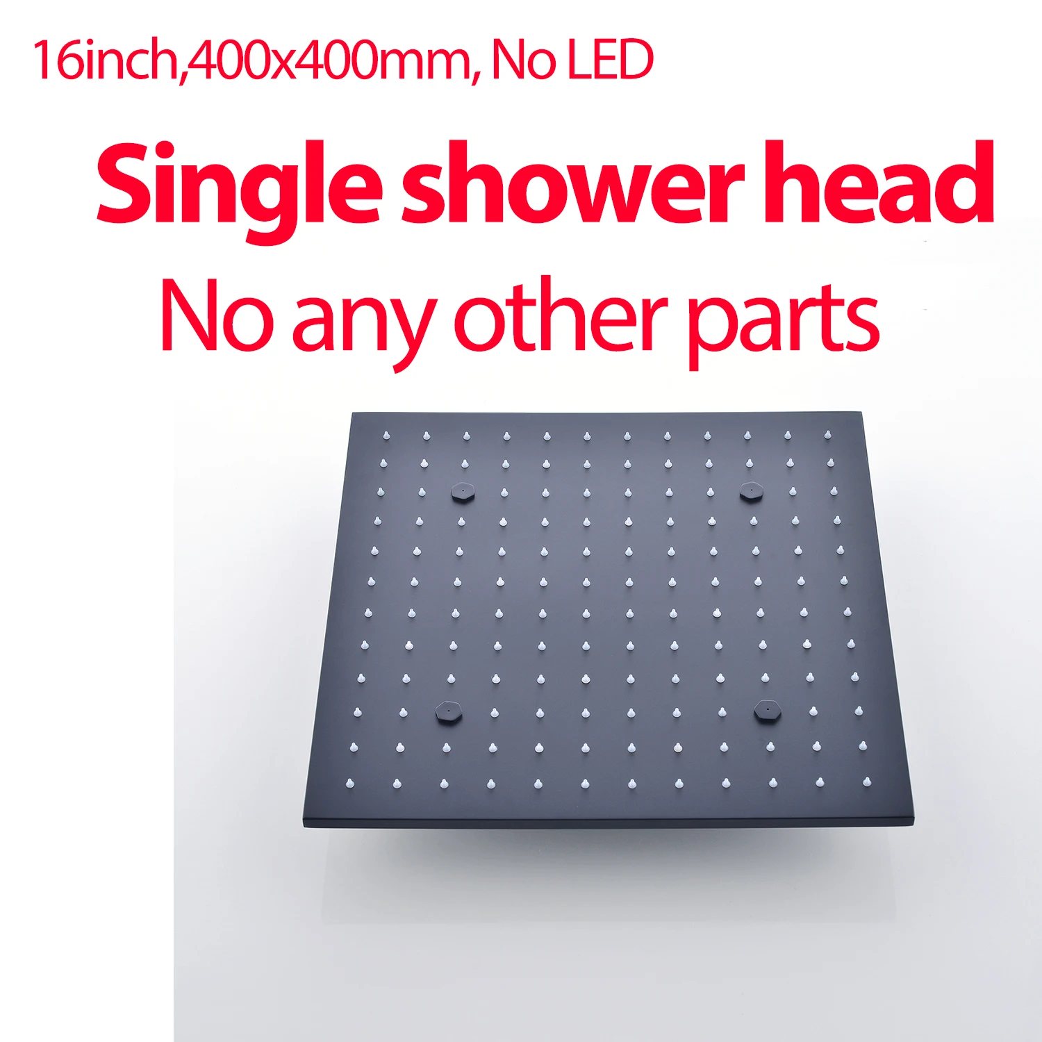 

Лейка для душа 16/20 дюйма 400/500 мм с дождевым распылением, набор головки для душа с клапаном постоянной температуры и боковыми массажными насадками