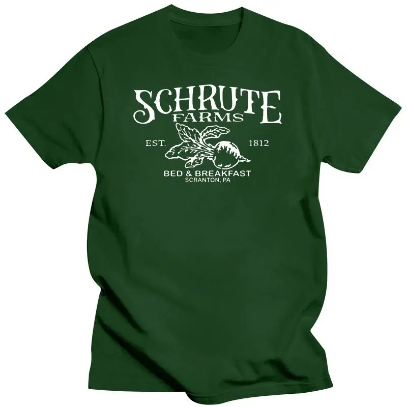 Мужская одежда Schrute Farm футболка Paper Co Inc Scranton PA The Office мужская взрослая США |