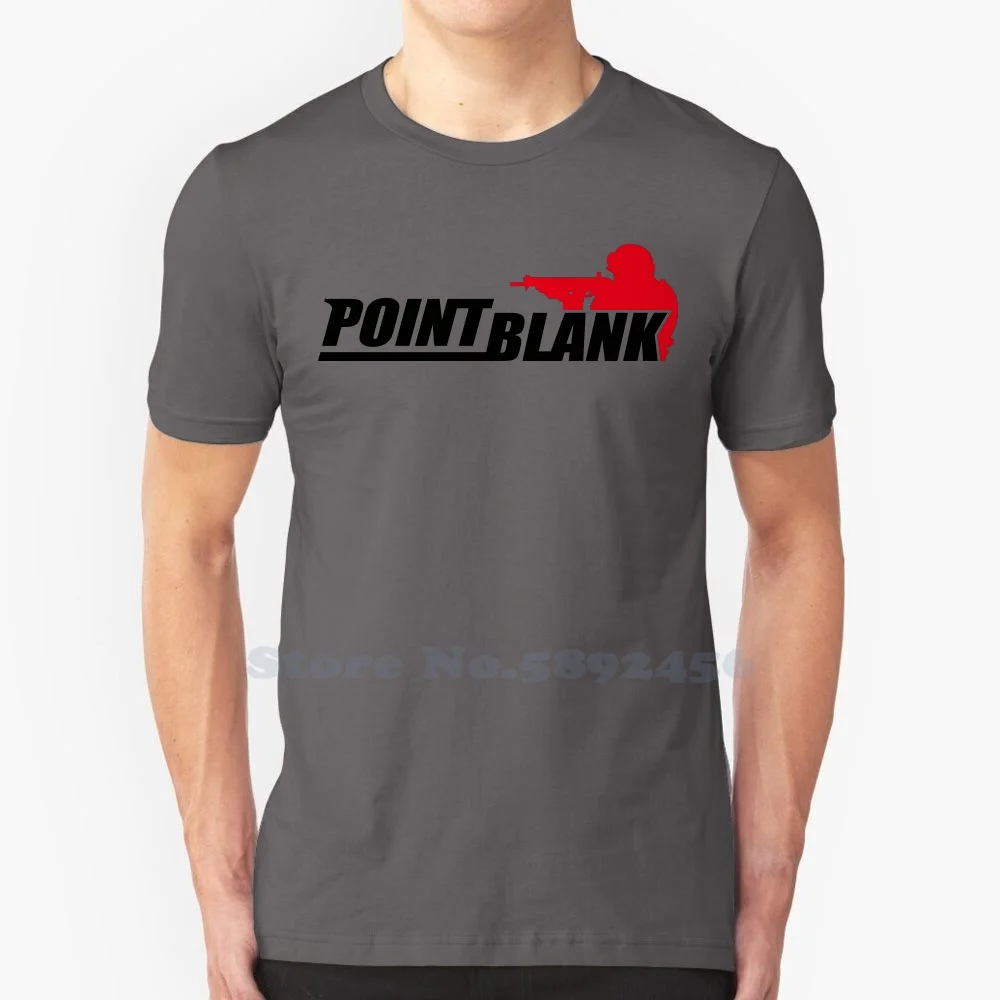 

Point Blank Brand Logo 2023 Streetwear T Shirt Top Quality Graphic Tees