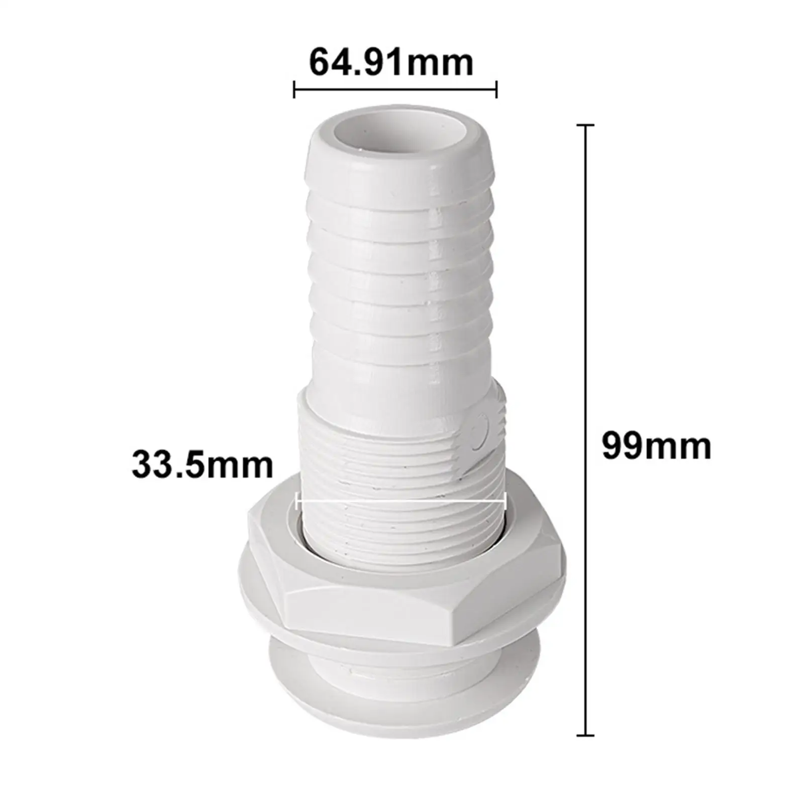 Сквозной соединитель корпуса для слива