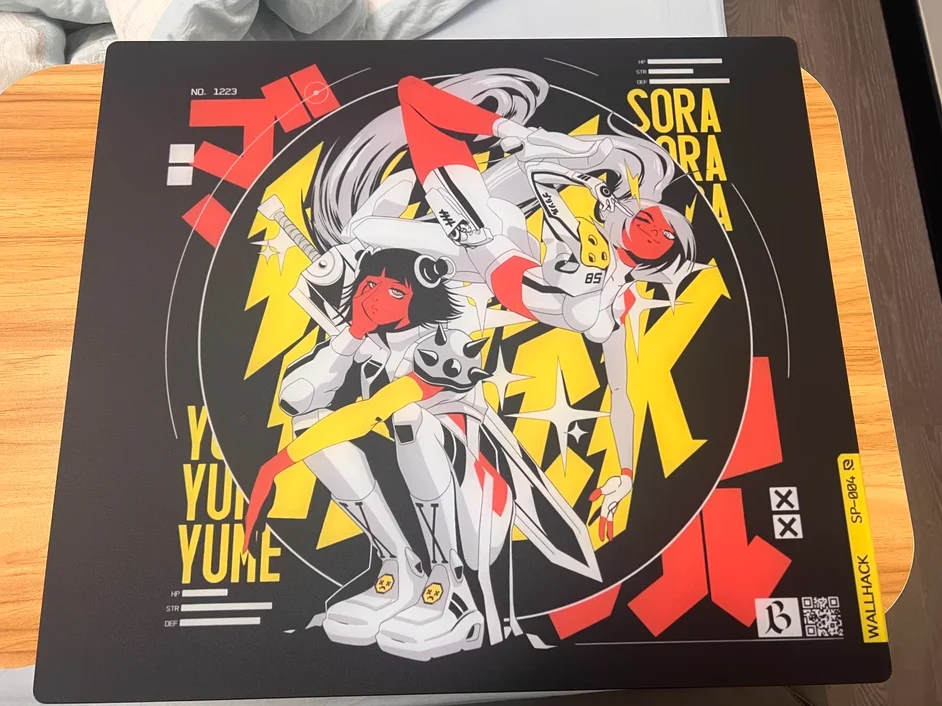 WALLHACK Frenzy SORA DRIFT SORA ARCADE TWINS стеклянный коврик для