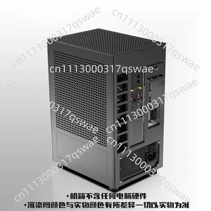 Фото Корпус Mini ITX 7.9L с двумя слотами для GPU, поддержкой блока питания SFX и двусторонней вентиляцией с фаской №2