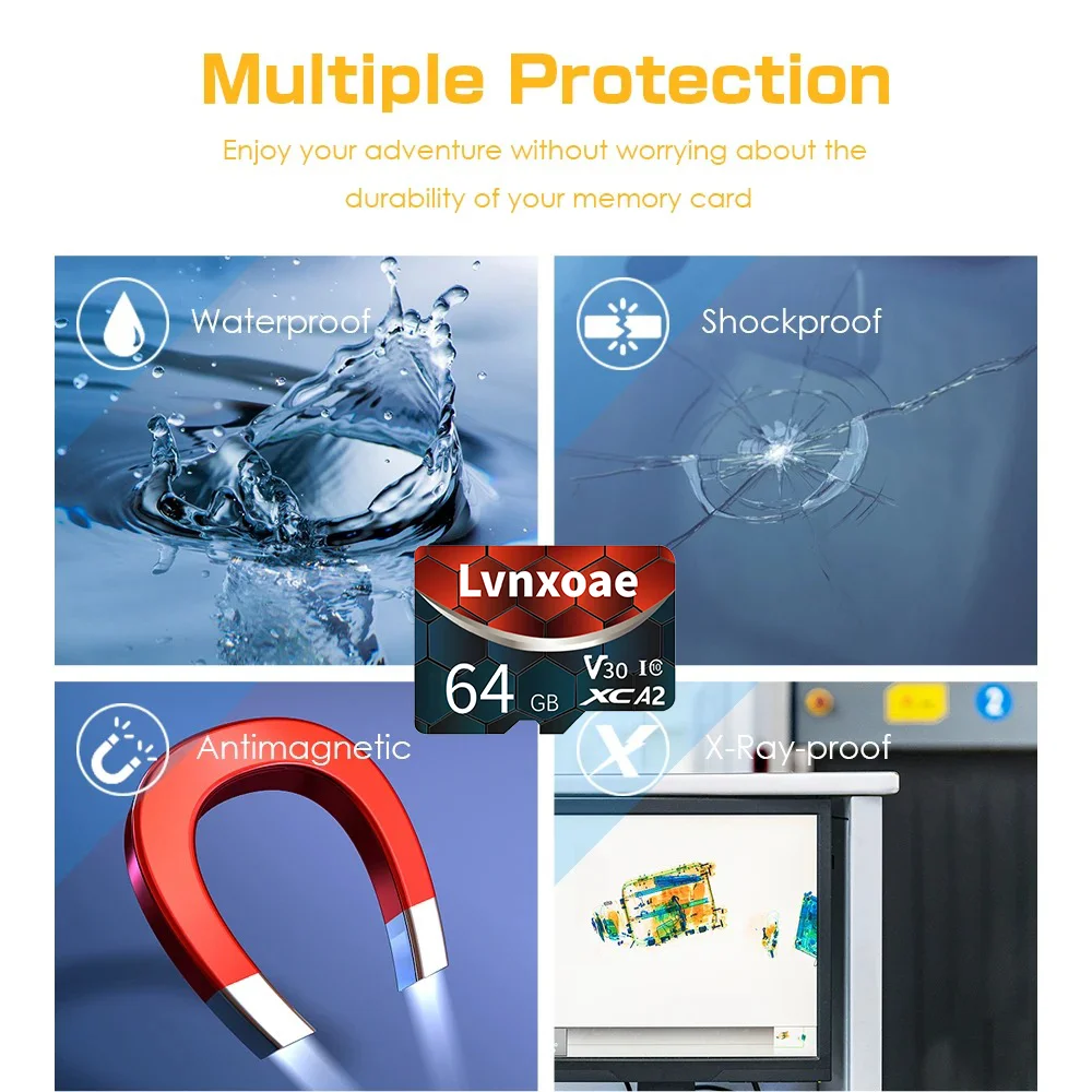 Фото Оригинальная карта памяти SD 128 ГБ Class 10 V30 TF Card 64 ГБ Mini SD Card 32 ГБ 16 ГБ 8 ГБ A2 U3 Высокоскоростная карта памяти для планшета №3