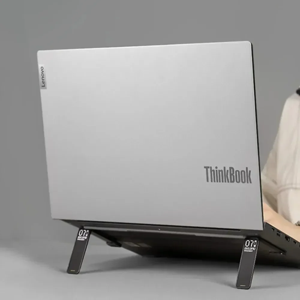 Металлический ультратонкий складной ноутбук с подставкой для рассеивания тепла