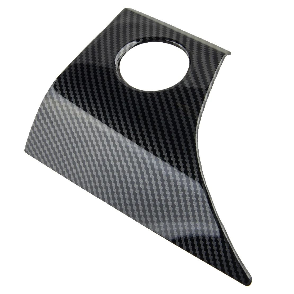 

Black Carbon Fiber Style Engine Start Stop Ignition Push Button Frame Panel Cover Trim Fit for Toyota Camry 2021 2020 2019 2018