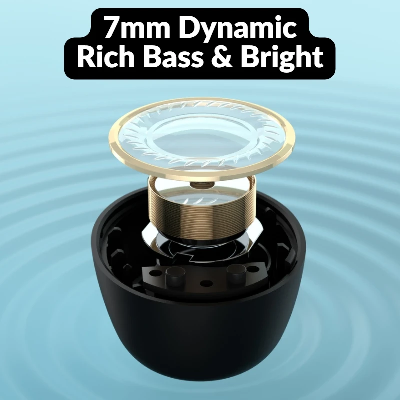 1MORE Omthing AirFree Plus true Wireless Bluetooth 5.2 Headphones 4 Mic ENC tws 7mm Dynamic Earbuds 23 Hour Playtime Headset