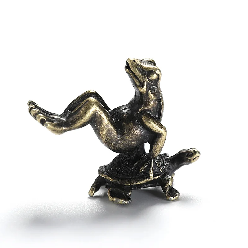 

Медная статуэтка черепаха MOONBIFFY