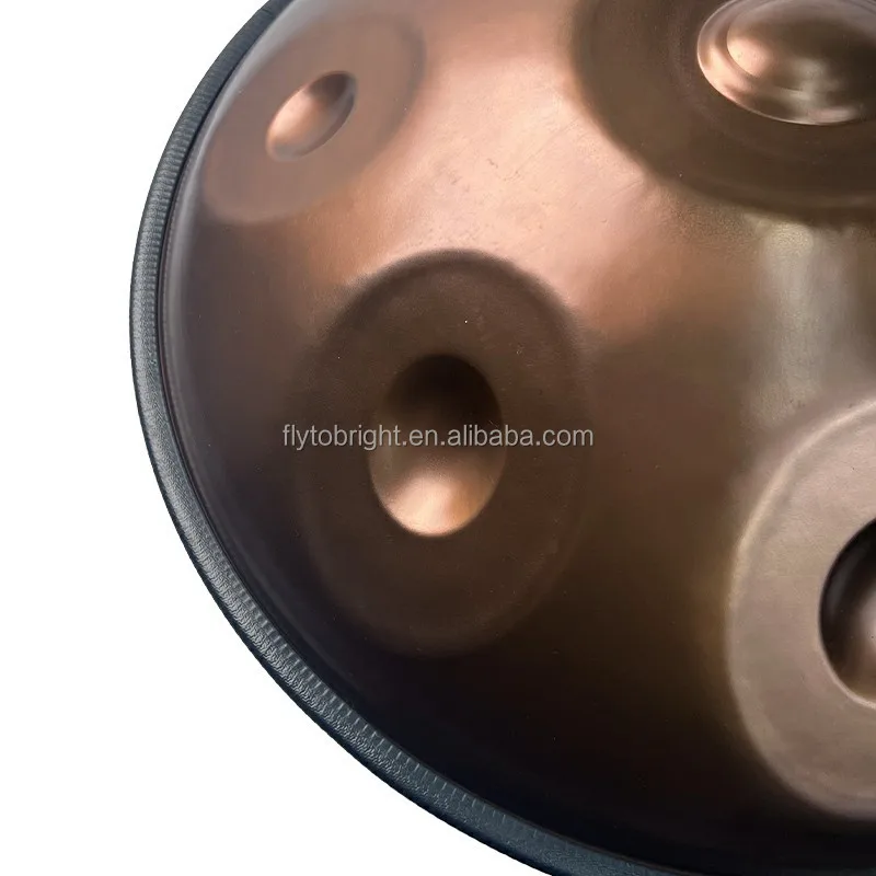 Майстер-серия ручной работы Mini 18 22 дюйма D Kurd C # Amara Handpan Drum 9 10 Note 440 Гц 432 Инструмент