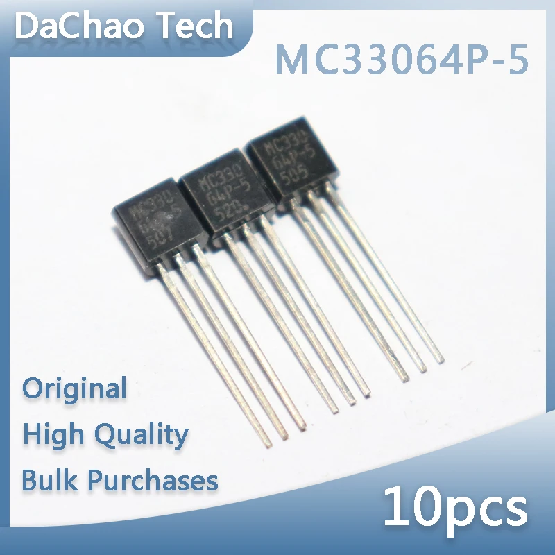

10pcs MC33064P-5 Motorola Zener Switch Transistor TO-92 Original New