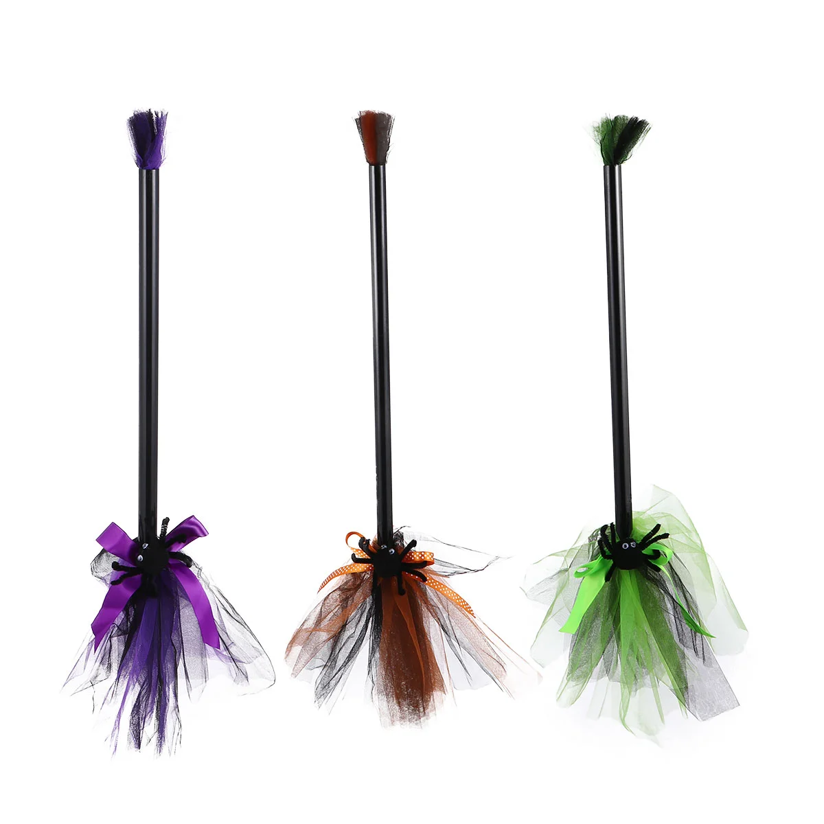 

3 Pcs Broom Decoration Witch Broom Props Broom Ornament for Party