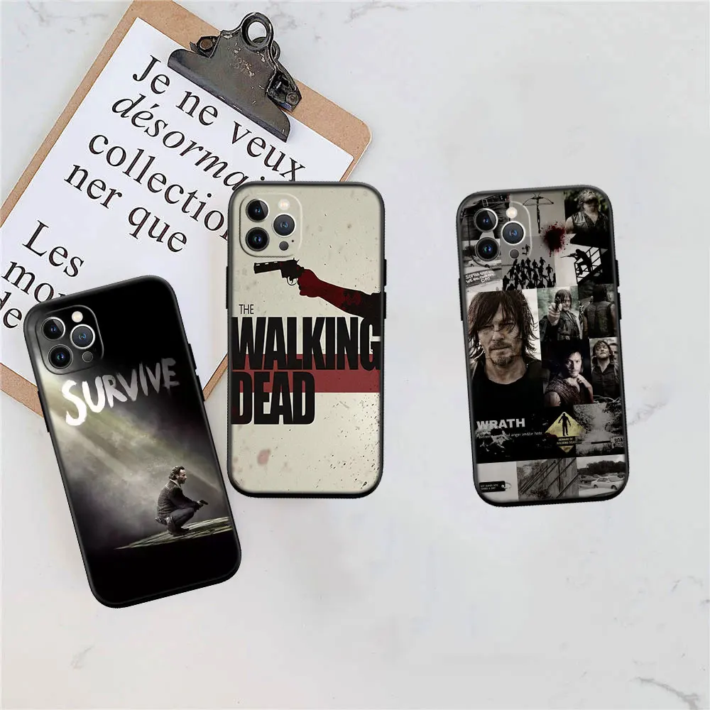 Чехол TWD the walking dead для Samsung Note S22 8 9 10 20 Plus Lite Ultra J2 J4 J6 J7 J8 Prime J730 Core