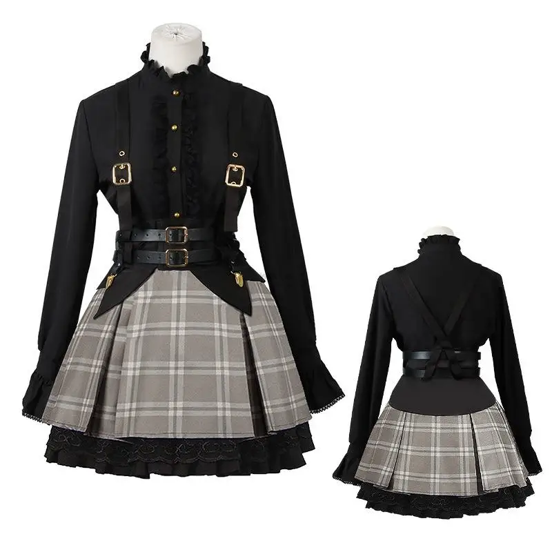 

Anime VTuber Nijisanji Cosplay Maria Marionette Cosplay Costume Dress Girl Cute Dress Maria Marionette Cosplay Costume