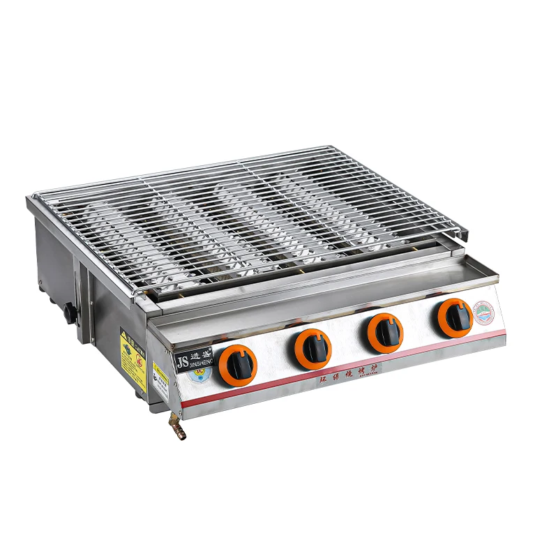 Коммерческий газовый сжиженный газ YY жареная рыба из сеянки гребешок в оболочке