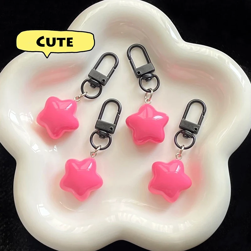 Подвеска в виде звезды ремешок с розой и красной железной пентаграммой подвеска