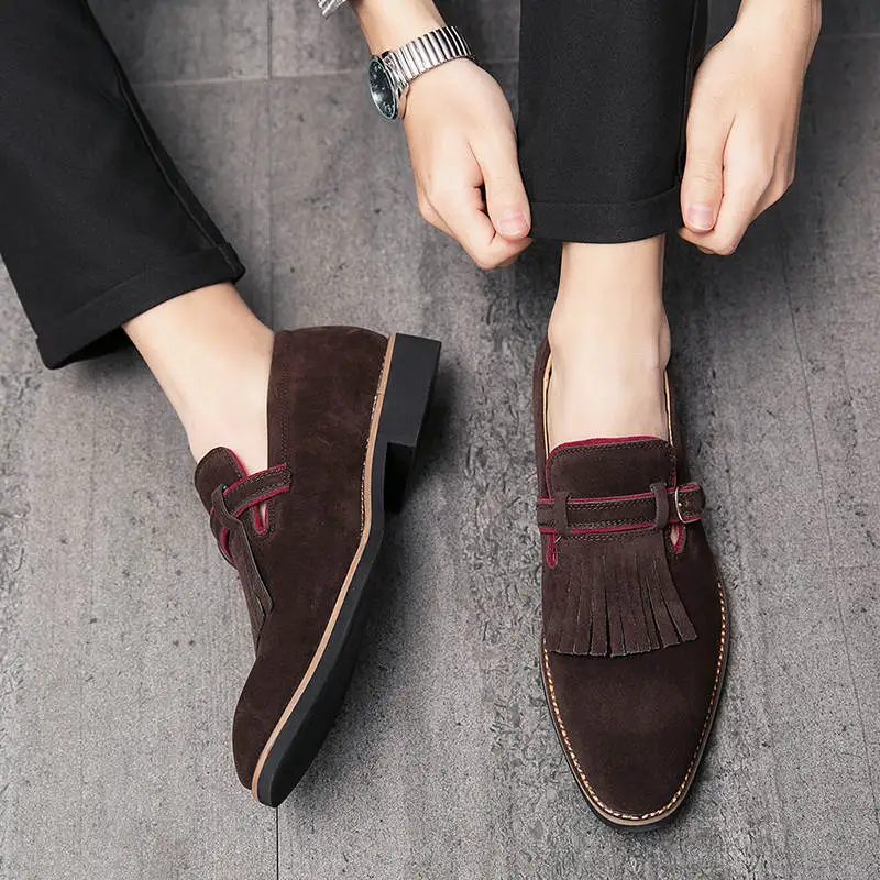 

Мужские Кожаные классические ботинки, дизайнерские брендовые слипоны, для бега, зимние кроссовки