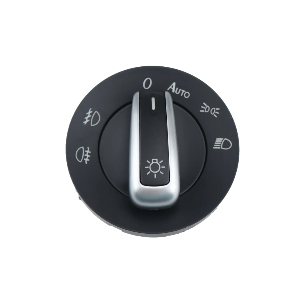 Для VW Golf MK 5 6 Plus Jetta 3 Touran Tiguan Caddy Passat B6 CC КРОЛИК 5ND 941431 Б 5ND 941431 B Хромированный переключатель противотуманных фар