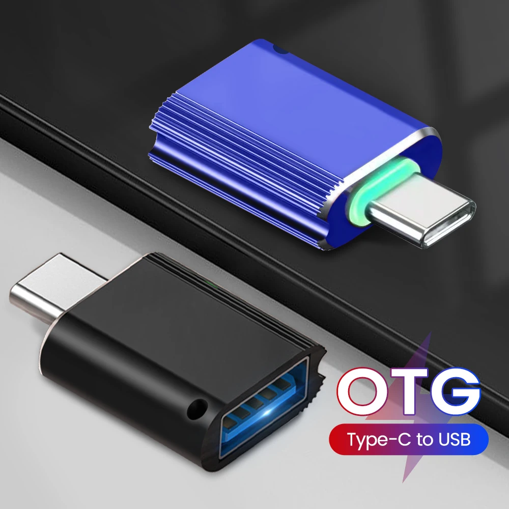 

Переходник с USB 3,0 на Type C, адаптер OTG на USB C, внешний адаптер «штырь-гнездо Micro USB Type-C» для Macbook Samsung S20, разъем OTG USBC