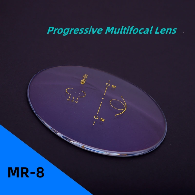 

FIRADA MR-8 HMC Anti-scratch Frameless Aspheric Photochromic Anti Blue Light Progressive Multi-focus Optical Prescription Lens