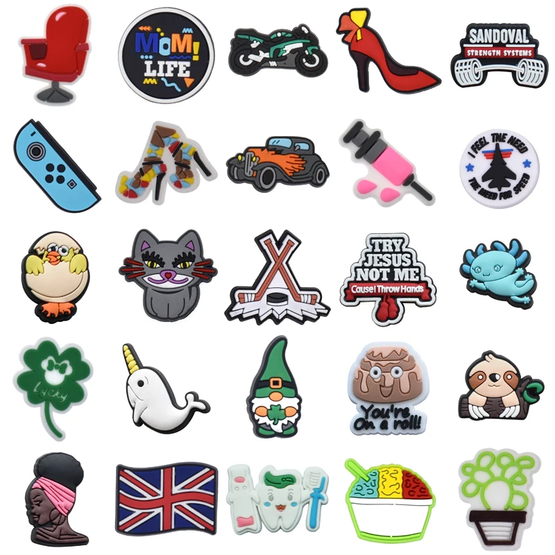 

Подвеска для Croc, подвески для Crocs, украшения для обуви, булавки, новые детские Дизайнерские летние аксессуары для обуви, рождественские подарки, джинсы для женщин