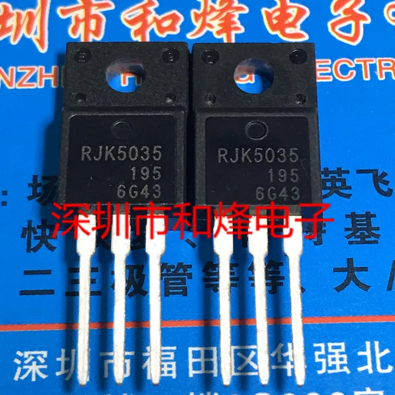 

5PCS-10PCS RJK5035 TO-220F 500V 10A New And Original On Stock